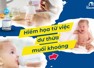 Dùng nước khoáng pha sữa có thể làm con bạn dư khoáng trong cơ thể