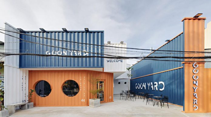 Quán cà phê phong cách container độc đáo